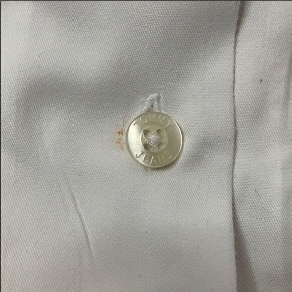 Rare VTG. Tommy Hilfiger 90’s Zipper Pockets Shirt XL - Picture 7 of 8